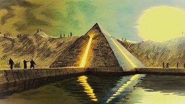 Pyramid painting